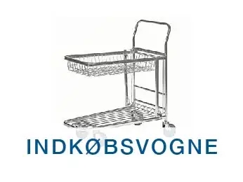 indkøbsvogne
